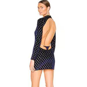 NBD Calista dress navy ($188 retail)